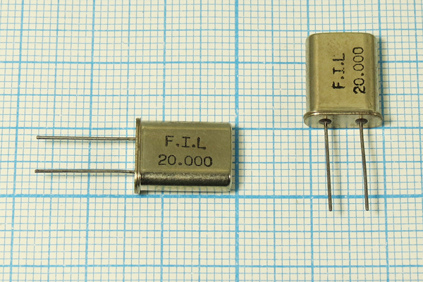20000 \HC49U\S\\\\1Г (F.I.L) --- Кварцевые резонаторы (пьезокерамические, диэлектрические, ПАВ (SAW), резонаторы из других пьезоматериалов)