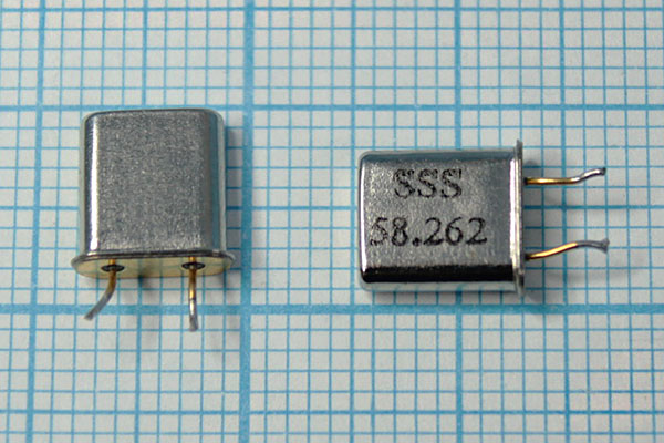 58262,5 \UM1\\\\\3Г бу [137925] SSS --- Кварцевые резонаторы (пьезокерамические, диэлектрические, ПАВ (SAW), резонаторы из других пьезоматериалов)