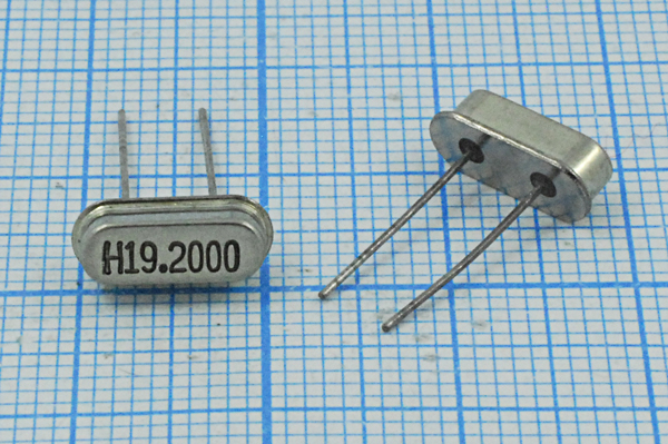 19200 \HC49S3\20\\\\1Г (H19.2000) --- Кварцевые резонаторы (пьезокерамические, диэлектрические, ПАВ (SAW), резонаторы из других пьезоматериалов)