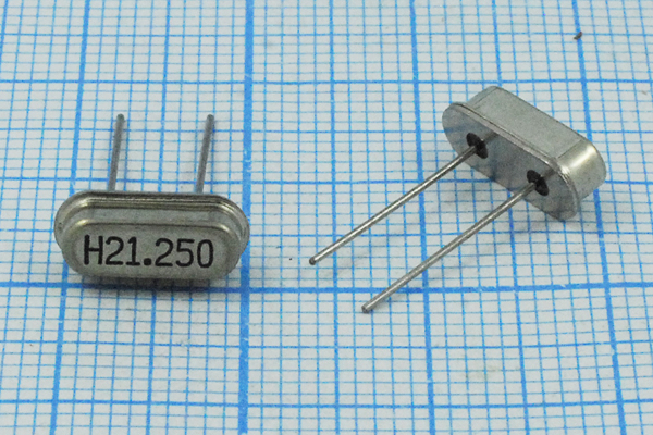 21250 \HC49S3\18\\\\1Г (H21.250) --- Кварцевые резонаторы (пьезокерамические, диэлектрические, ПАВ (SAW), резонаторы из других пьезоматериалов)