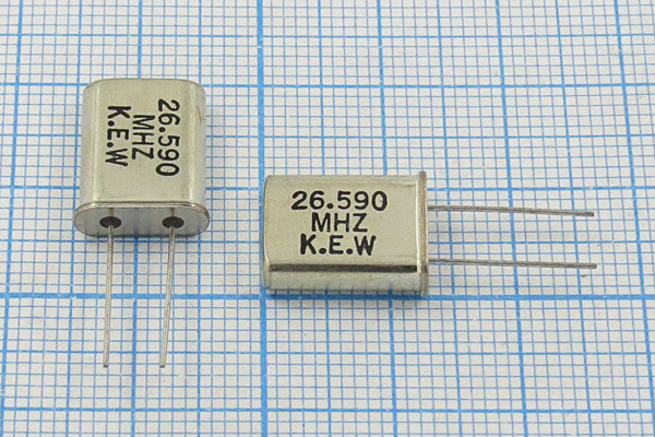 26590 \HC49U\20\\\\3Г (KEW) --- Кварцевые резонаторы (пьезокерамические, диэлектрические, ПАВ (SAW), резонаторы из других пьезоматериалов)