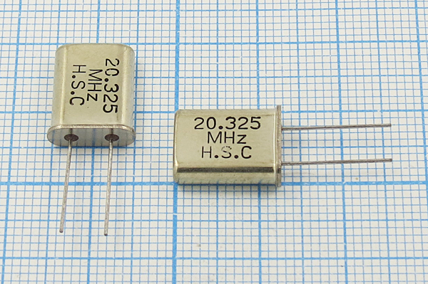 20325 \HC49U\32\\\\3Г (20.325 MHz H.S.C) --- Кварцевые резонаторы (пьезокерамические, диэлектрические, ПАВ (SAW), резонаторы из других пьезоматериалов)