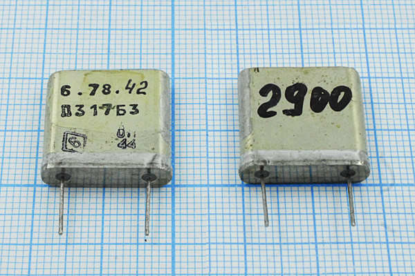 2900 \ПА\\\\\1Г (П317Б3) --- Кварцевые резонаторы (пьезокерамические, диэлектрические, ПАВ (SAW), резонаторы из других пьезоматериалов)