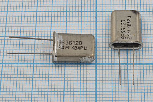 24000 \HC18U\ \\\РК374МД\3Г (24М Кварц) --- Кварцевые резонаторы (пьезокерамические, диэлектрические, ПАВ (SAW), резонаторы из других пьезоматериалов)