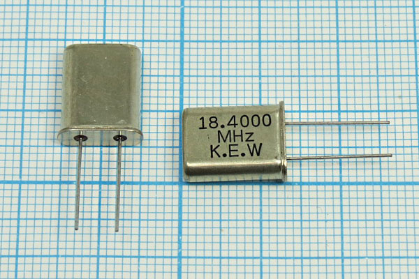 18400 \HC49U\20\\\\1Г (KEW) --- Кварцевые резонаторы (пьезокерамические, диэлектрические, ПАВ (SAW), резонаторы из других пьезоматериалов)