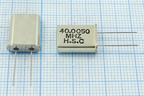 40005 \HC49U\S\\\\3Г (40.0050 MHZ H.S.C) --- Кварцевые резонаторы (пьезокерамические, диэлектрические, ПАВ (SAW), резонаторы из других пьезоматериалов)