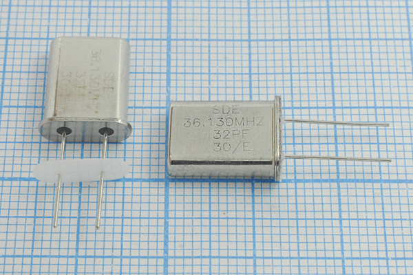 36130 \HC49U\32\ 10\ 30/-40~70C\49U[SDE]\3Г +IS --- Кварцевые резонаторы (пьезокерамические, диэлектрические, ПАВ (SAW), резонаторы из других пьезоматериалов)