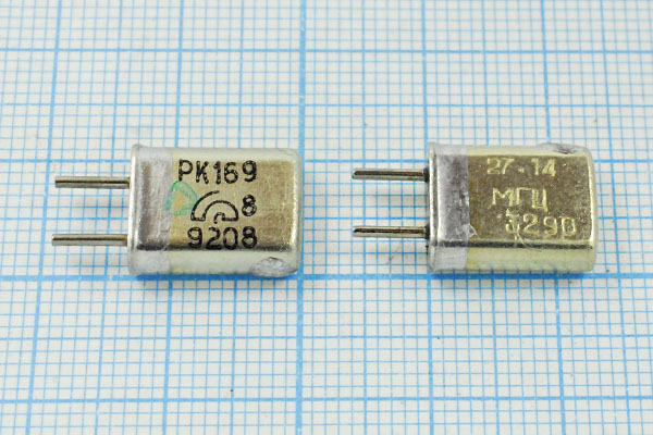 27140 \HC50U\\20\ 20/-10~60C\РК169МА-7АП\3Г --- Кварцевые резонаторы (пьезокерамические, диэлектрические, ПАВ (SAW), резонаторы из других пьезоматериалов)