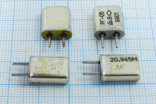 20945 \HC25U\\\\РГ05МА\3Г --- Кварцевые резонаторы (пьезокерамические, диэлектрические, ПАВ (SAW), резонаторы из других пьезоматериалов)