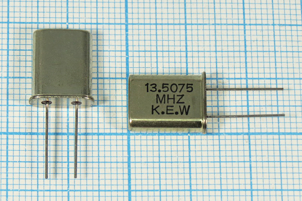 13507,5 \HC49U\20\\\\1Г (KEW) --- Кварцевые резонаторы (пьезокерамические, диэлектрические, ПАВ (SAW), резонаторы из других пьезоматериалов)