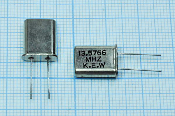 13576,6 \HC49U\20\\\\1Г (KEW) --- Кварцевые резонаторы (пьезокерамические, диэлектрические, ПАВ (SAW), резонаторы из других пьезоматериалов)