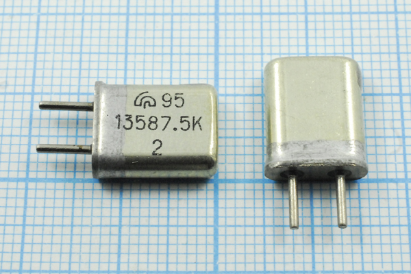 13587,5 \HC25U\\\\МА\1Г --- Кварцевые резонаторы (пьезокерамические, диэлектрические, ПАВ (SAW), резонаторы из других пьезоматериалов)