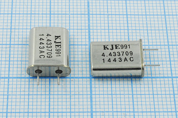 4433,709 \HC49U\S\\\\1Г 4мм (KJE4.433709) --- Кварцевые резонаторы (пьезокерамические, диэлектрические, ПАВ (SAW), резонаторы из других пьезоматериалов)