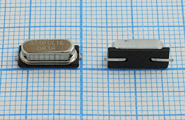 33000 \SMD49S4\16\ 20\ 50/-40~85C\\1Г (33.0FUL16) --- Кварцевые резонаторы (пьезокерамические, диэлектрические, ПАВ (SAW), резонаторы из других пьезоматериалов)