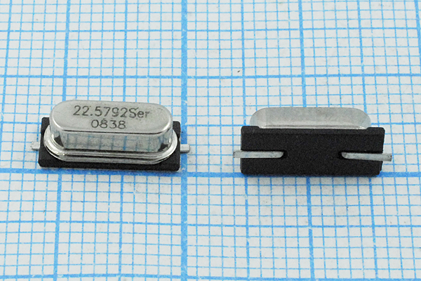 22579,2 \SMD49S4\S\ 20\ 50/-40~85C\\1Г (22.5792Ser --- Кварцевые резонаторы (пьезокерамические, диэлектрические, ПАВ (SAW), резонаторы из других пьезоматериалов)