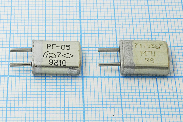 71066,7 \HC25U\\\\РГ05МА\5Г --- Кварцевые резонаторы (пьезокерамические, диэлектрические, ПАВ (SAW), резонаторы из других пьезоматериалов)