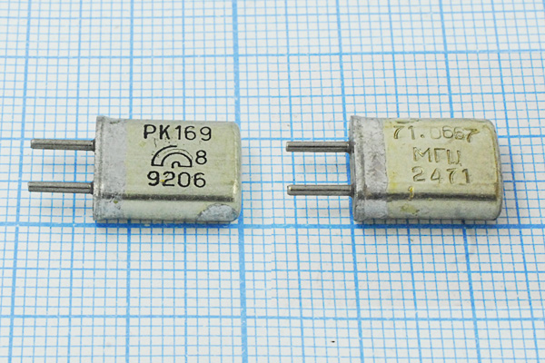 71066,7 \HC25U\\\\РК169МА\5Г --- Кварцевые резонаторы (пьезокерамические, диэлектрические, ПАВ (SAW), резонаторы из других пьезоматериалов)