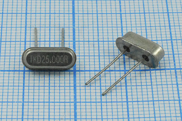 25000 \HC49S3\20\ 30\\HC-49US[TKD]\1Г (TKD25.000R) --- Кварцевые резонаторы (пьезокерамические, диэлектрические, ПАВ (SAW), резонаторы из других пьезоматериалов)