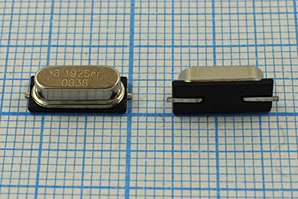 8192 \SMD49S4\S\ 20\ 50/-40~85C\\1Г (8.192Ser) --- Кварцевые резонаторы (пьезокерамические, диэлектрические, ПАВ (SAW), резонаторы из других пьезоматериалов)