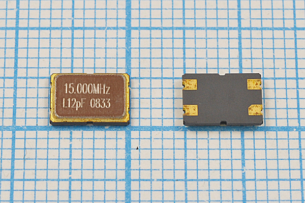 15000 \SMD07050C4\12\ 10\ 30/-40~85C\KC7\1Г --- Кварцевые резонаторы (пьезокерамические, диэлектрические, ПАВ (SAW), резонаторы из других пьезоматериалов)