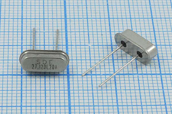 27120 \HC49S3\20\ 20\ 30/-20~70C\49S[SDE]\1Г --- Кварцевые резонаторы (пьезокерамические, диэлектрические, ПАВ (SAW), резонаторы из других пьезоматериалов)