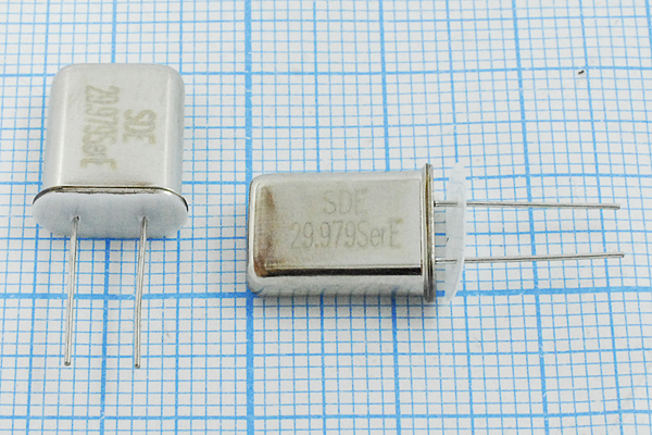 29979 \HC49U\S\ 10\ 30/-40~85C\49U[SDE]\3Г +IS --- Кварцевые резонаторы (пьезокерамические, диэлектрические, ПАВ (SAW), резонаторы из других пьезоматериалов)