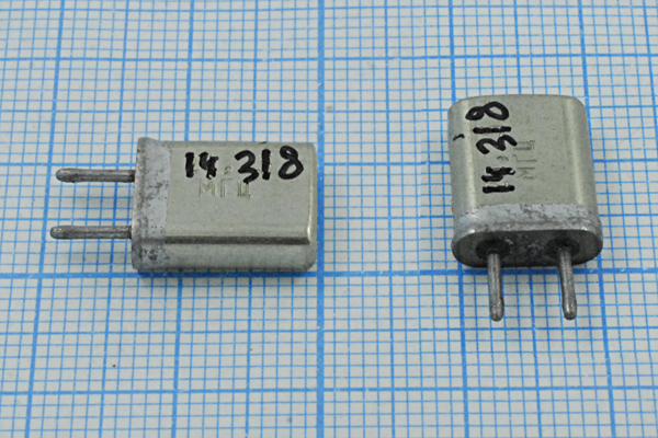 14318 \HC50U\S\  5\\МА\1Г --- Кварцевые резонаторы (пьезокерамические, диэлектрические, ПАВ (SAW), резонаторы из других пьезоматериалов)