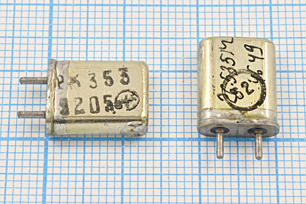 26535 \HC25U\S\\\РК353МА\3Г (26.535М РК353) --- Кварцевые резонаторы (пьезокерамические, диэлектрические, ПАВ (SAW), резонаторы из других пьезоматериалов)