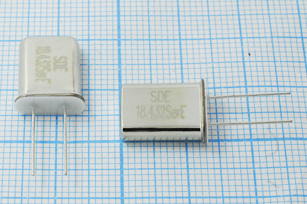 18432 \HC49U\S\ 10\ 30/-40~85C\49U[SDE]\1Г +IS --- Кварцевые резонаторы (пьезокерамические, диэлектрические, ПАВ (SAW), резонаторы из других пьезоматериалов)