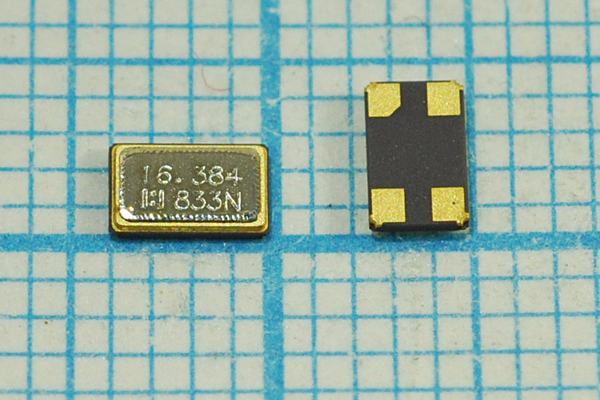 16384 \SMD04025C4\16\ 10\ 30/-40~85C\E4SB\1Г --- Кварцевые резонаторы (пьезокерамические, диэлектрические, ПАВ (SAW), резонаторы из других пьезоматериалов)