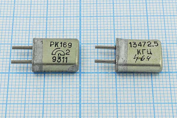 13472,5 \HC25U\S\\\РК169МА\1Г (13472,5) --- Кварцевые резонаторы (пьезокерамические, диэлектрические, ПАВ (SAW), резонаторы из других пьезоматериалов)