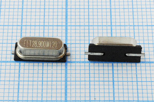28900 \SMD49S4\20\ 20\ 20/-20~70C\HC-49SMA\1Г --- Кварцевые резонаторы (пьезокерамические, диэлектрические, ПАВ (SAW), резонаторы из других пьезоматериалов)