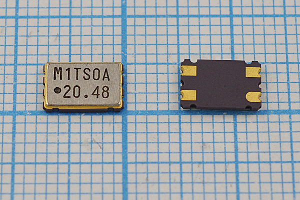 20480 \SMD07050C4\20\ 20\ /-40~85C\MQ[MEC]\1Г --- Кварцевые резонаторы (пьезокерамические, диэлектрические, ПАВ (SAW), резонаторы из других пьезоматериалов)