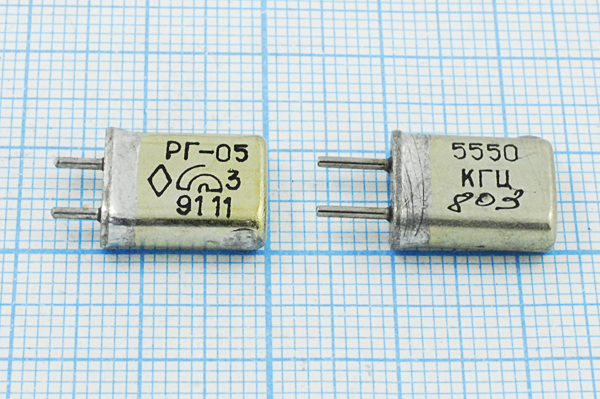 5550 \HC25U\S\\\РГ05МА\1Г --- Кварцевые резонаторы (пьезокерамические, диэлектрические, ПАВ (SAW), резонаторы из других пьезоматериалов)