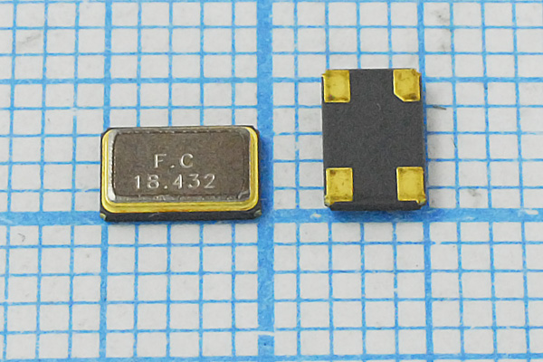 18432 \SMD05032C4\20\ 20\ 20/-20~70C\SX5S\1Г --- Кварцевые резонаторы (пьезокерамические, диэлектрические, ПАВ (SAW), резонаторы из других пьезоматериалов)