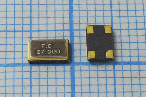27000 \SMD05032C4\27\ 20\ 20/-20~70C\SX5S\1Г --- Кварцевые резонаторы (пьезокерамические, диэлектрические, ПАВ (SAW), резонаторы из других пьезоматериалов)