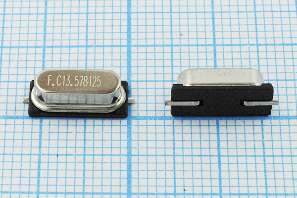 13578,125 \SMD49S4\ 8\ 10\ 10/-20~70C\HC-49SMA\1Г --- Кварцевые резонаторы (пьезокерамические, диэлектрические, ПАВ (SAW), резонаторы из других пьезоматериалов)