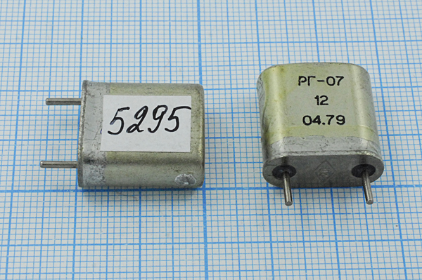 5295 \HC6U\\\\РГ07БА\Г --- Кварцевые резонаторы (пьезокерамические, диэлектрические, ПАВ (SAW), резонаторы из других пьезоматериалов)