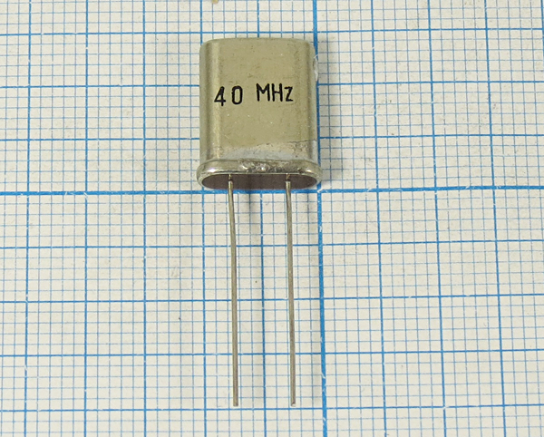 40000 \HC18U\32\\\\3Г  (40 MHz) --- Кварцевые резонаторы (пьезокерамические, диэлектрические, ПАВ (SAW), резонаторы из других пьезоматериалов)
