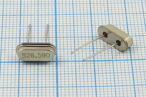 26590 \HC49S3\16\\\49S[SDE]\1Г (S26.590) --- Кварцевые резонаторы (пьезокерамические, диэлектрические, ПАВ (SAW), резонаторы из других пьезоматериалов)