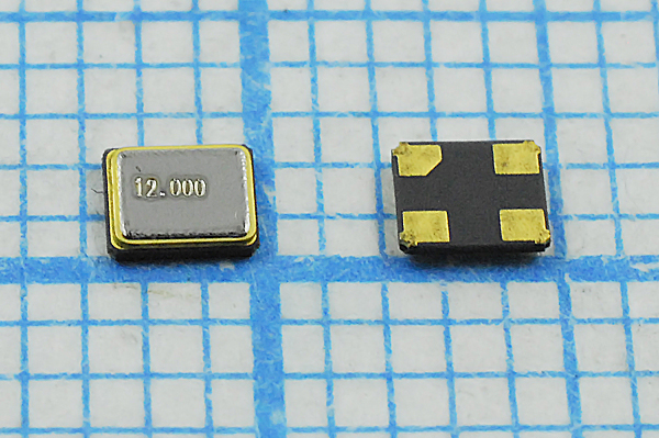 12000 \SMD02520C4\12\ 10\ 30/-40~85C\S2520\1Г --- Кварцевые резонаторы (пьезокерамические, диэлектрические, ПАВ (SAW), резонаторы из других пьезоматериалов)