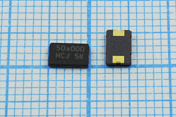 50000 \SMD05032C2\12\\100/-20~70C\JXE53\1Г --- Кварцевые резонаторы (пьезокерамические, диэлектрические, ПАВ (SAW), резонаторы из других пьезоматериалов)