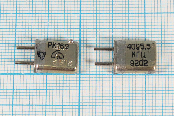 4095,5 \HC25U\\\\РК169МА\1Г --- Кварцевые резонаторы (пьезокерамические, диэлектрические, ПАВ (SAW), резонаторы из других пьезоматериалов)