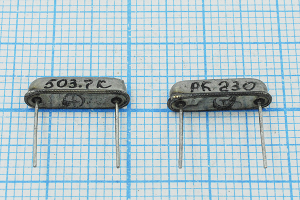 503,7 \ЧВ\\\ /-40~70C\РК230-9ВЦ\1Г --- Кварцевые резонаторы (пьезокерамические, диэлектрические, ПАВ (SAW), резонаторы из других пьезоматериалов)