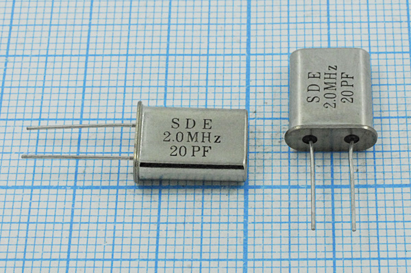 2000 \HC49U\20\ 30\\49U[SDE]\1Г Rs300 Ом (SDE 20PF --- Кварцевые резонаторы (пьезокерамические, диэлектрические, ПАВ (SAW), резонаторы из других пьезоматериалов)