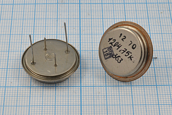 1204,75 \ТБ\\\ 35/-50~85C\ТБ\1Г --- Кварцевые резонаторы (пьезокерамические, диэлектрические, ПАВ (SAW), резонаторы из других пьезоматериалов)