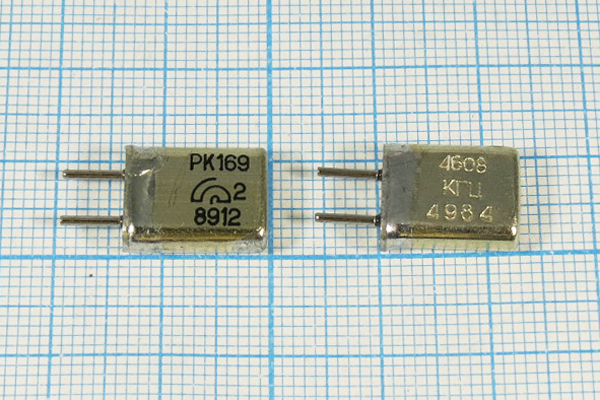 4608 \HC25U\\ 30\ 40/-40~70C\РК169МА-8ВТ\1Г --- Кварцевые резонаторы (пьезокерамические, диэлектрические, ПАВ (SAW), резонаторы из других пьезоматериалов)