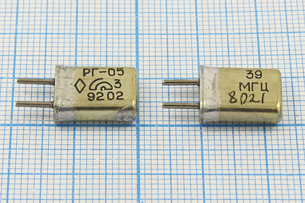 39000 \HC25U\S\\\РГ05МА\3Г --- Кварцевые резонаторы (пьезокерамические, диэлектрические, ПАВ (SAW), резонаторы из других пьезоматериалов)