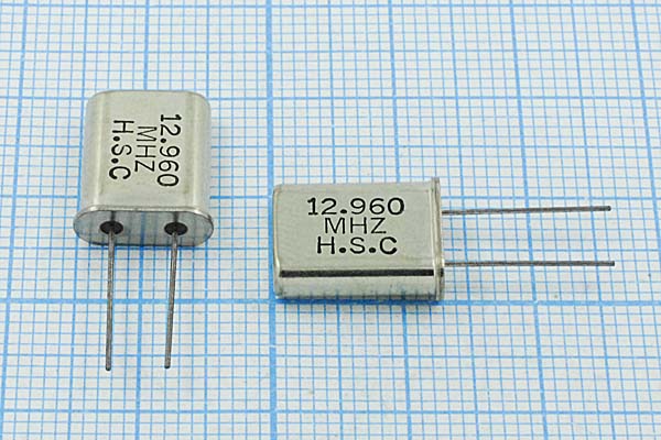 12960 \HC49U\32\\\\1Г (HSC) --- Кварцевые резонаторы (пьезокерамические, диэлектрические, ПАВ (SAW), резонаторы из других пьезоматериалов)