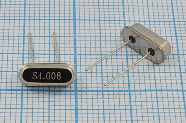 4608 \HC49S3\S\\\\1Г (S4.608) --- Кварцевые резонаторы (пьезокерамические, диэлектрические, ПАВ (SAW), резонаторы из других пьезоматериалов)